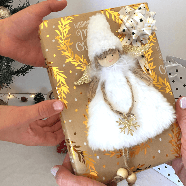 Handmade Christmas Angels Decoration