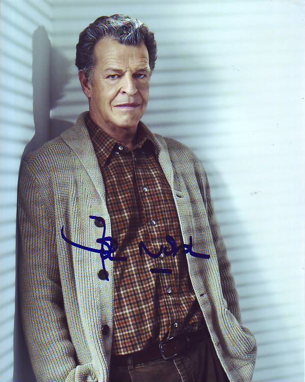 JOHN NOBLE signed autographed FRINGE DR. WALTER BISHOP Photo Poster painting