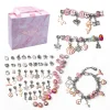 150 Pieces Ranekie Children's DIY crystal bracelet gift box