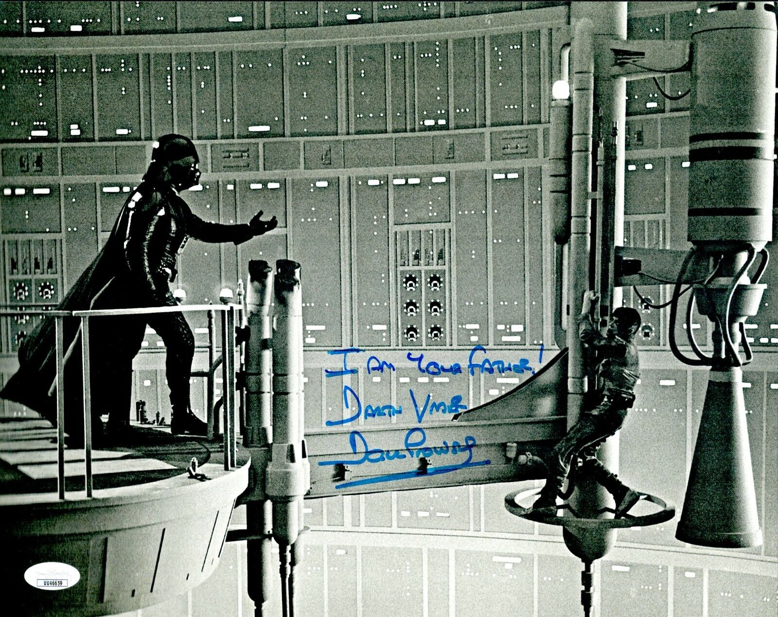 Dave Prowse Signed 11x14 Star Wars Empire Strikes Back Authentic Auto JSA COA