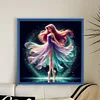 (Stamped/Counted) Ballet Rapunzel Silhouette-11CT Cross Stitch 40*40cm