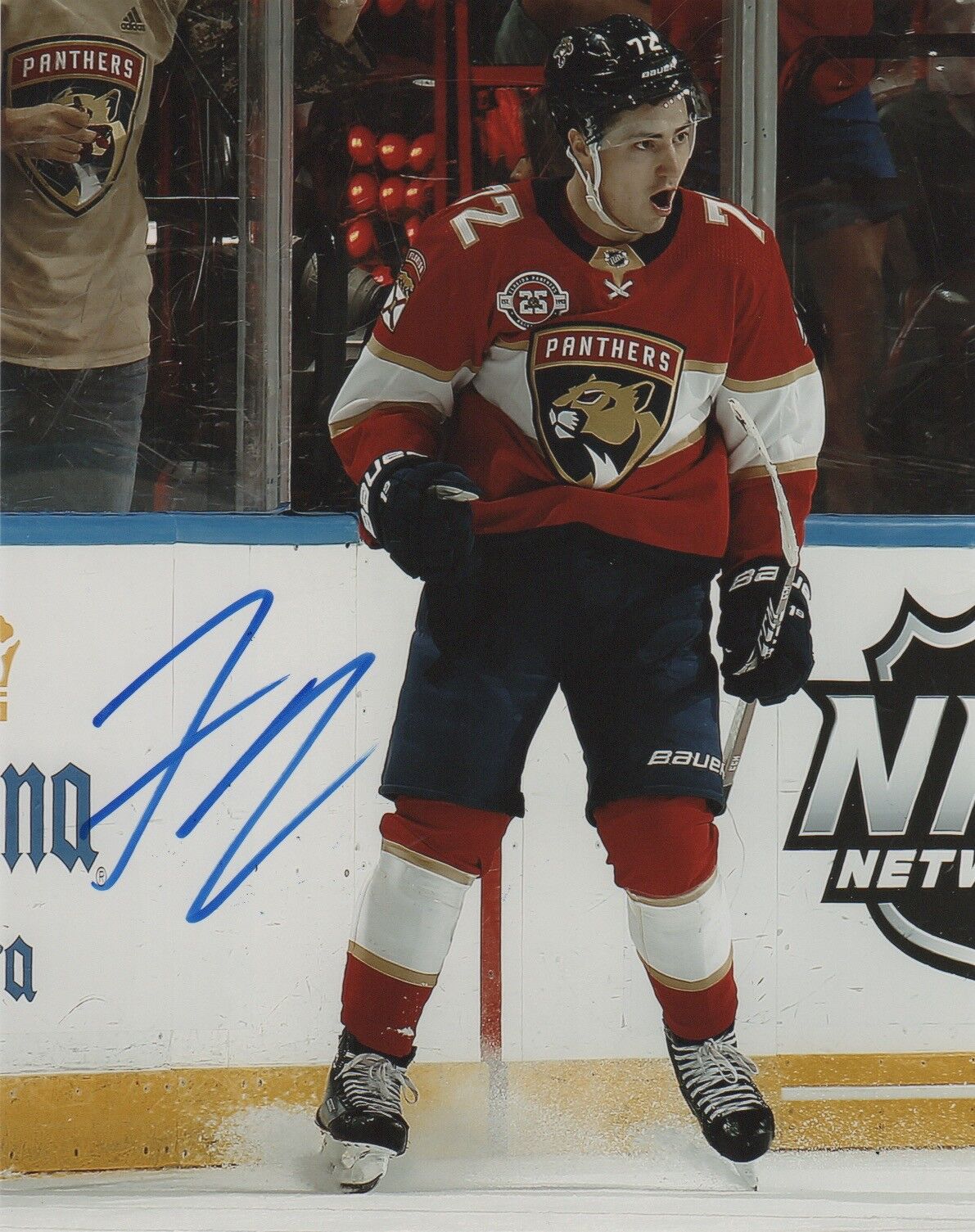 Florida Panthers Frank Vatrano Signed Autographed 8x10 Photo Poster painting COA #1