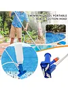 Pool Vacuum Cleaning Kit Portable Underwater Cleaner for Above Ground Pools (EU)