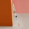12K Gold Fully Transparent Series Piston Pen