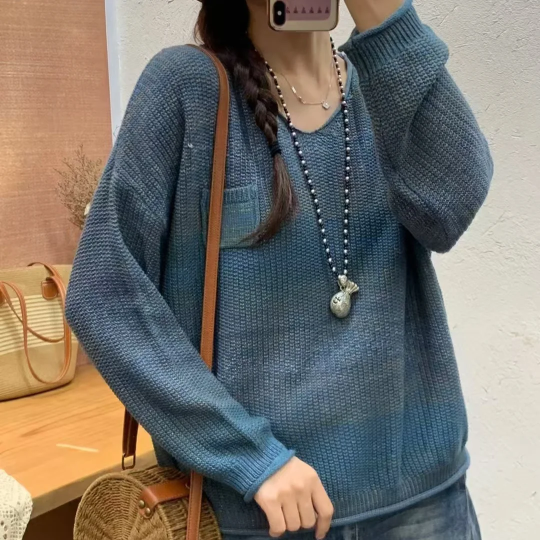 Chicfifth Sweater Women Winter Long Sleeve High Quality Autumn Vintage Top Knitted Cardigan