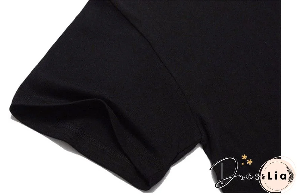 Stranger Things Eleven Poster Man's T Shirt Summer Short Sleeve Tees Cotton Crew Neck Black Tops S To 3Xl