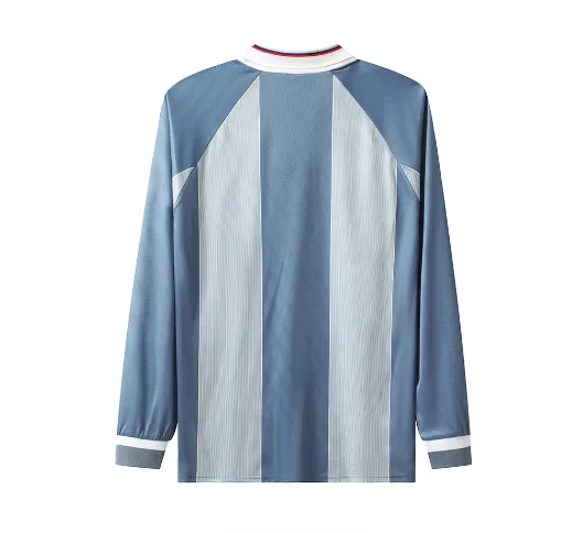 1996 England Away Retro Long Sleeve Men's Football T-Shirt Thai Quality