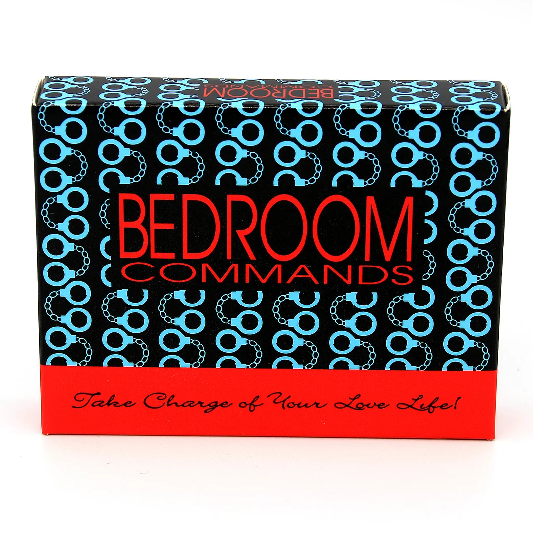 Bedroom Commands Game Sex Card - Rose Toy