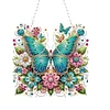 Blumen Schmetterlinge - 5d DIY Handwerk Anh&auml;nger