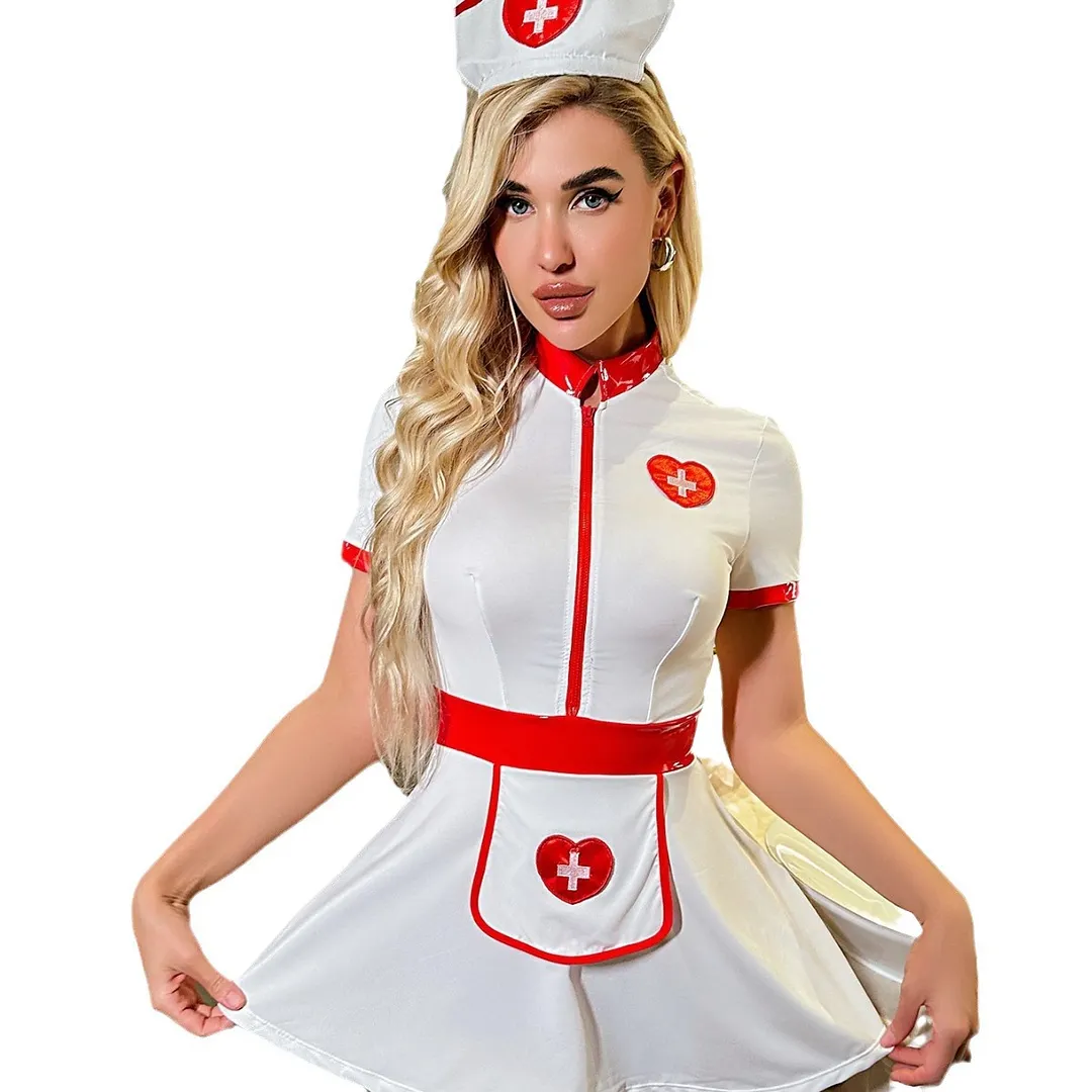 Churchf Sex Lingerie Sexy Female Nurse Uniform Seduction Dress Sex Suit