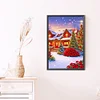 (40*60cm)Snow View - Full Round Drill Diamond Painting