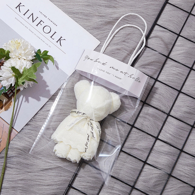 Bear Towel Companion Gift Wedding Opening Small Gift Kindergarten Graduation Shop Creative And Practical Gift