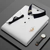 Men's New Business Cotton Fashion Embroidered Polo Shirt