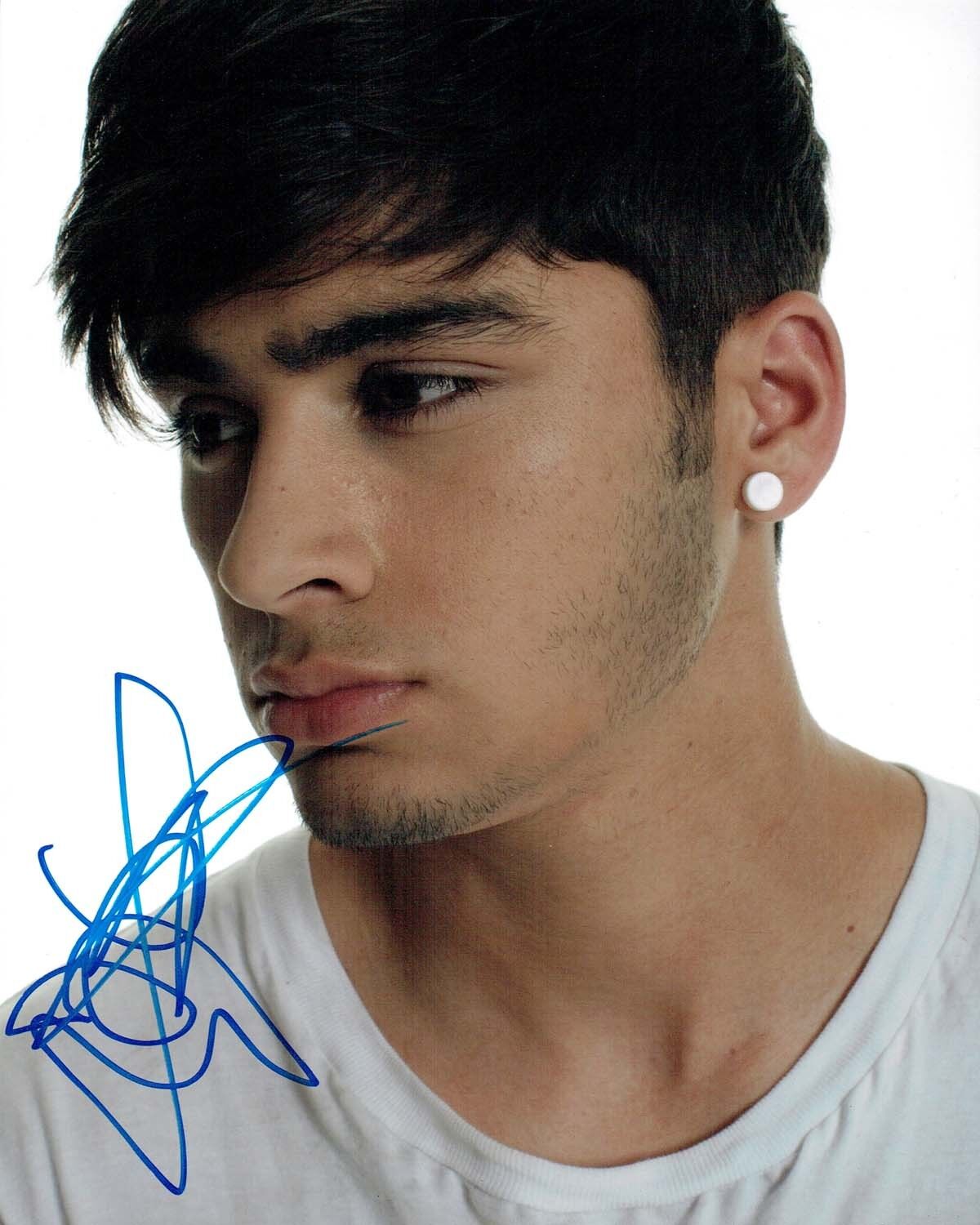 Zayn MALIK Singer SIGNED Autograph 10x8 Photo Poster painting AFTAL COA One Direction Boy Band