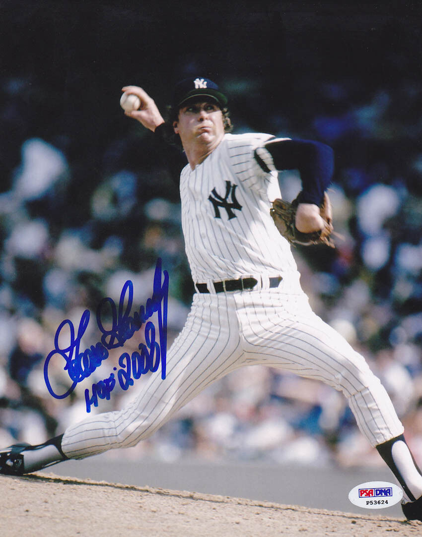 Goose Gossage SIGNED 8x10 Photo Poster painting + HOF 2008 New York Yankees PSA/DNA AUTOGRAPHED