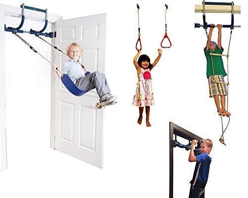 Gym Indoor Playground,Plastic Ring,Rope Ladder, Doorway Gym