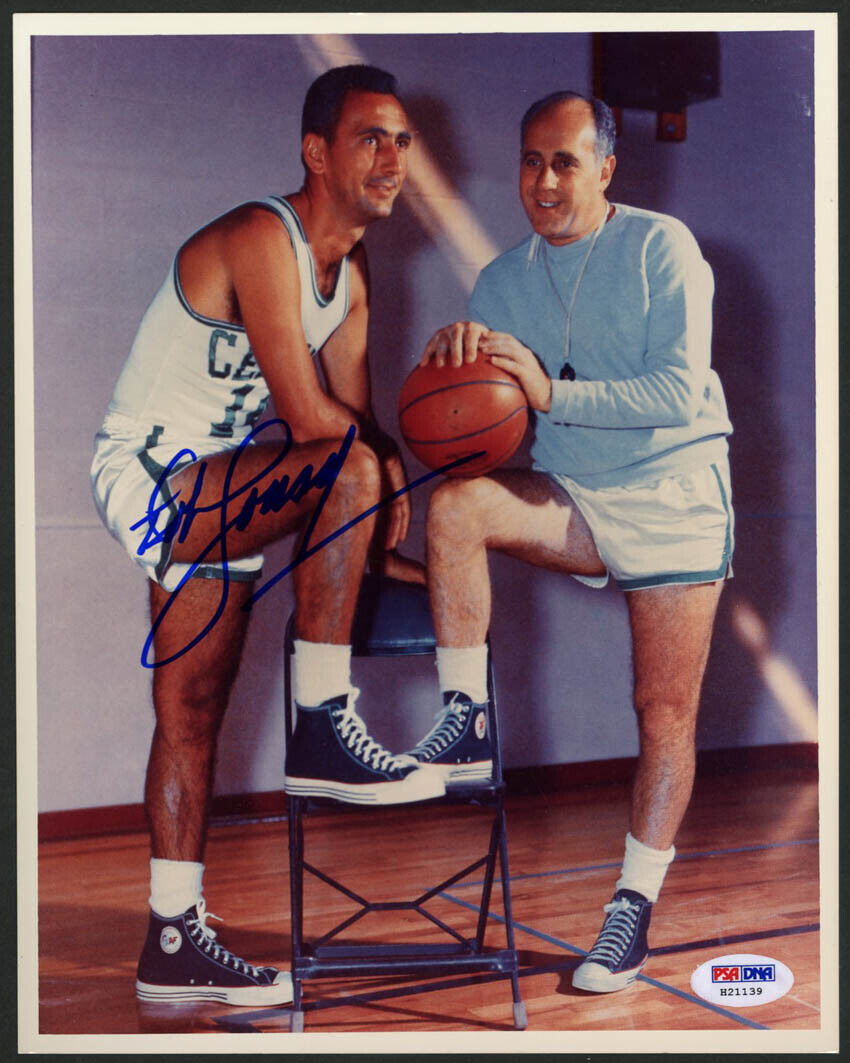 Bob Cousy SIGNED 8x10 Photo Poster painting 6 x Champion Boston Celtics PSA/DNA AUTOGRAPHED