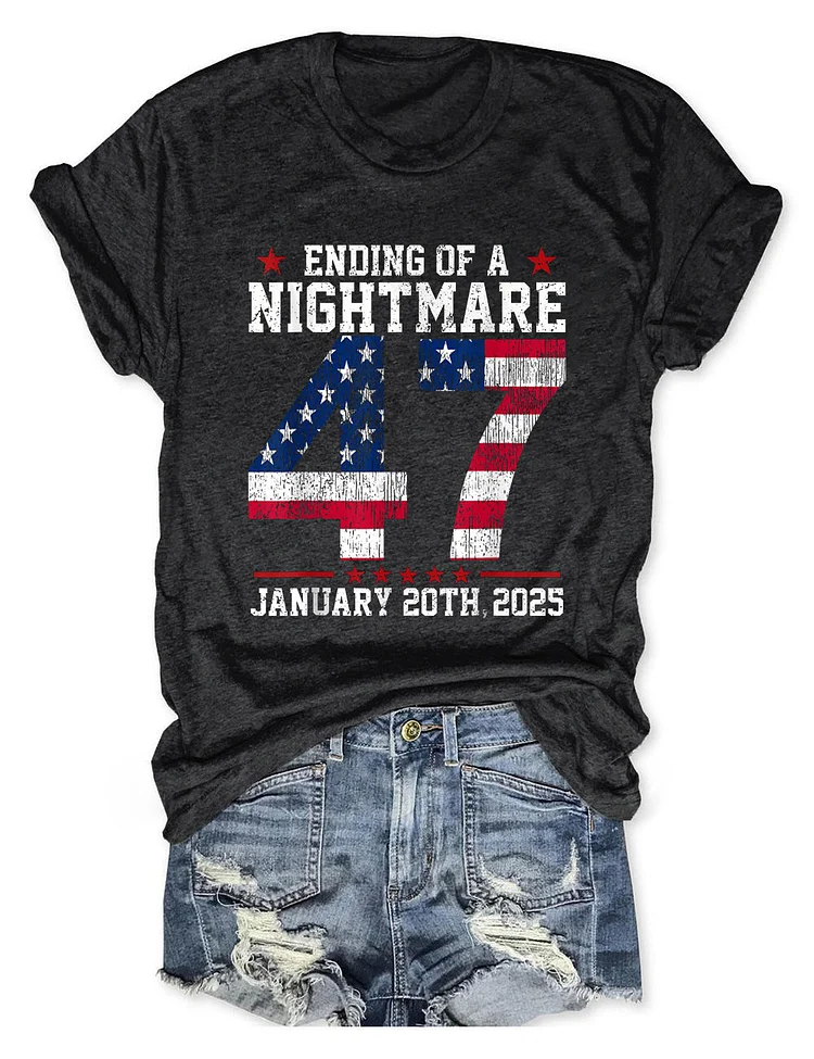 Ending Of A Nightmare Inauguration Day T-Shirt
