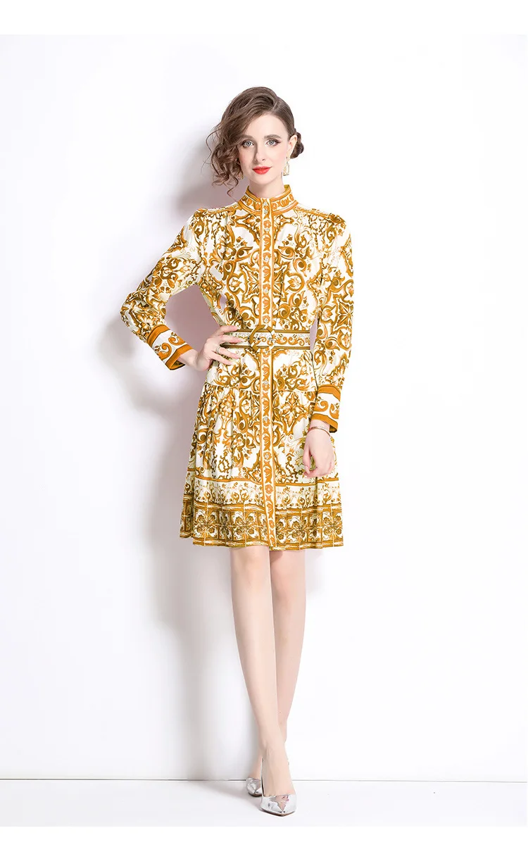 Sdrawing Sdrawing Real-E-Sleeting Fashion Court Style Single Buckle Blue And White Porcelain Fashion Trend