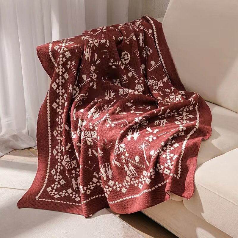 Christmas Cape Sofa Blanket