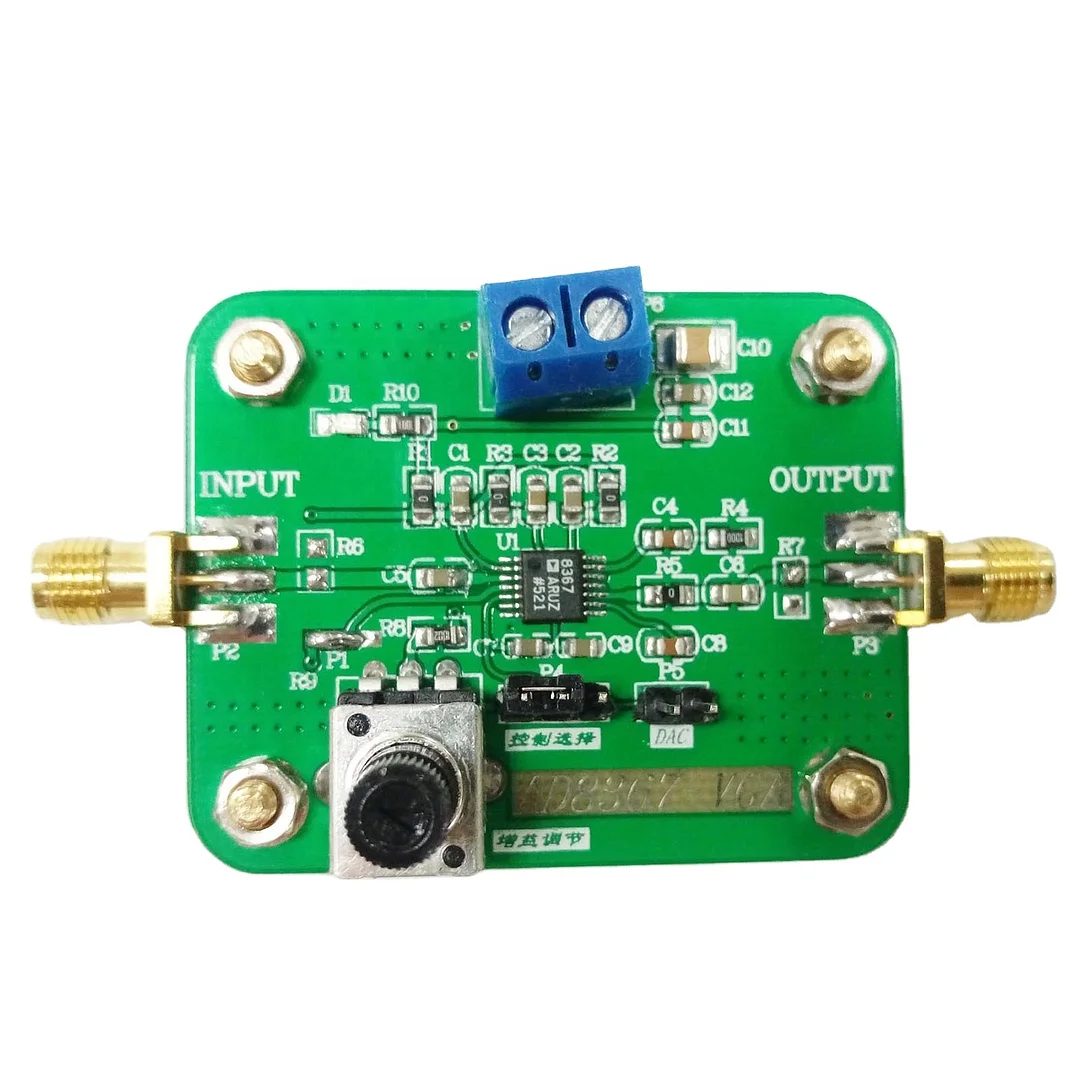 AD8367 500MHz Variable Gain High Speed Data I/O AGC Amplifiers Radio Frequency Amplifier MF HF VHF Linear Amplifier