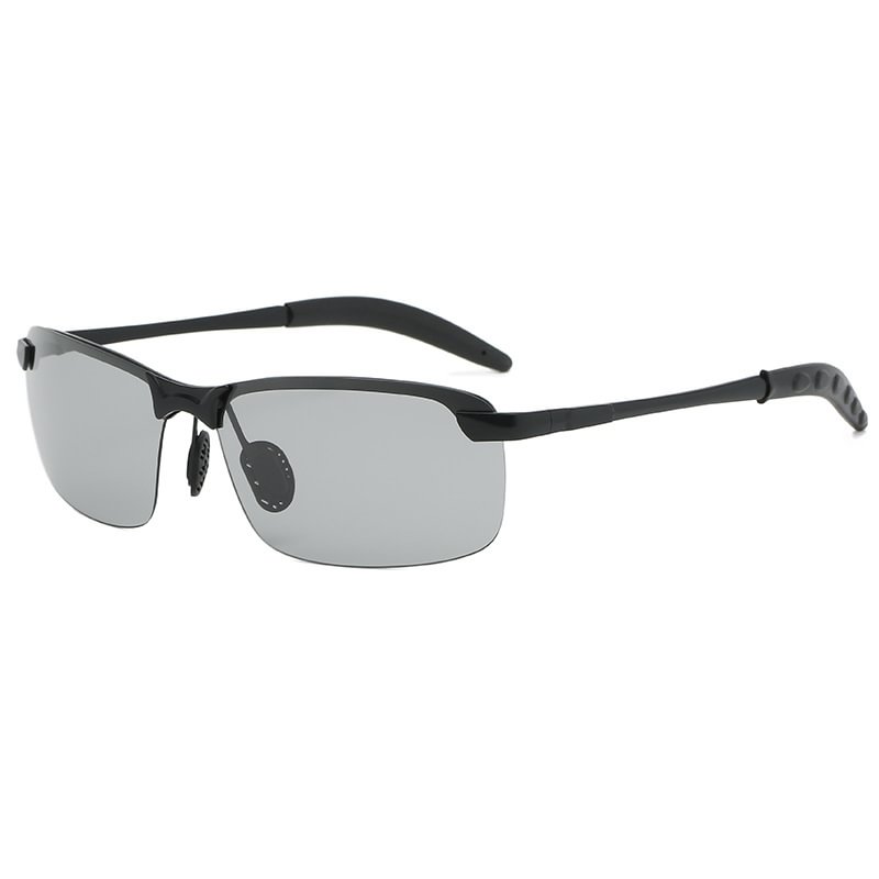 Color-changing Polarized Glasses Men's Driver Driving Shading Sunglasses