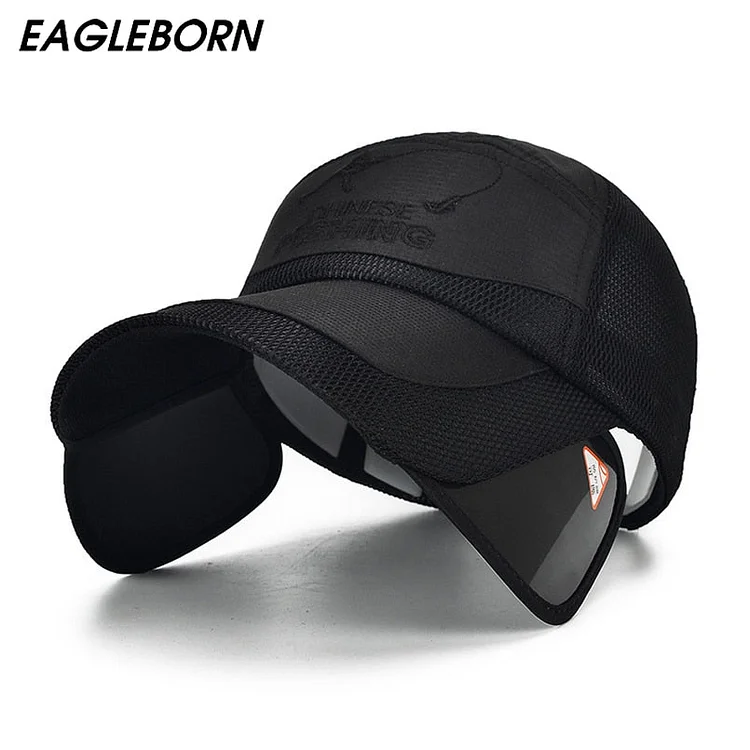 Summer Baseball Cap Big Visor Mesh Hats For Men Women Snapback Gorras Hombre hats Casual Hip Hop Caps Dad Casquette
