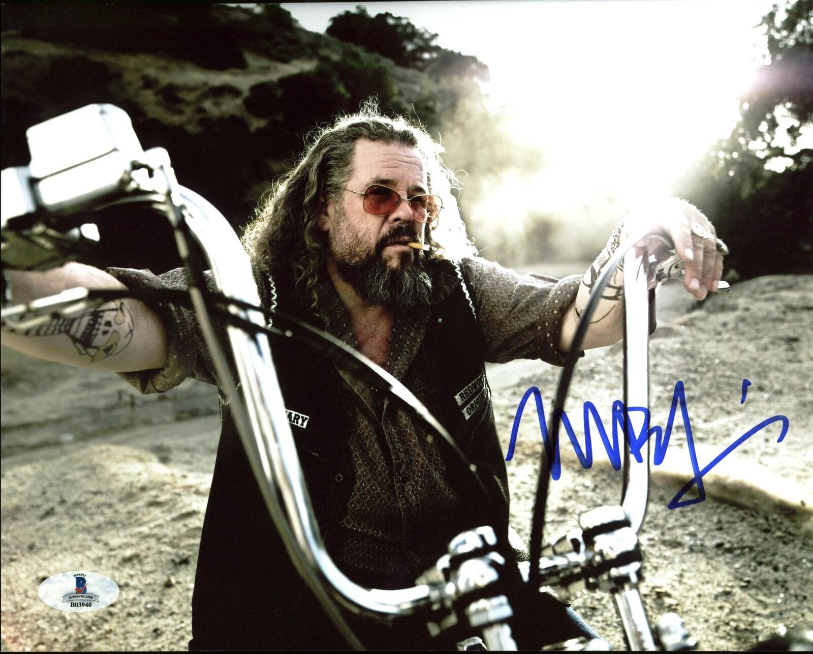 Mark Boone Junior Sons Of Anarchy Authentic Signed 8X10 Photo Poster painting BAS #B03940