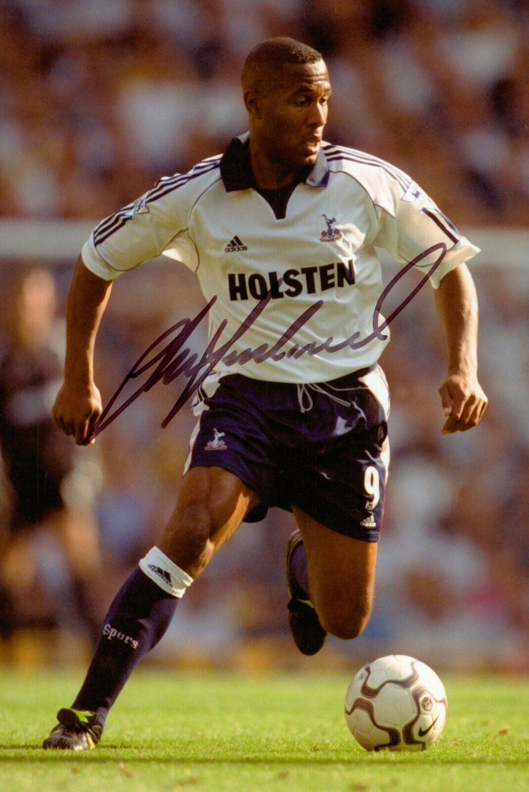 Les Ferdinand Signed 6x4 Photo Poster painting Tottenham Hotspur Newcastle United Autograph +COA