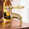 Light luxury brass creative shape deer beer bottle opener