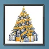 Arbre de No&euml;l-Peinture Diamant Sp&eacute;ciale Partielle-30*30CM