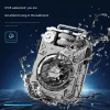 2024 New High Power Portable Bluetooth Speaker Outdoor Waterproof High Fidelity Surrounding Bass TF Card High Volume Subwoofer