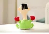 The villain screams after being beaten, a stress-relieving artifact, a stress-relieving toy
