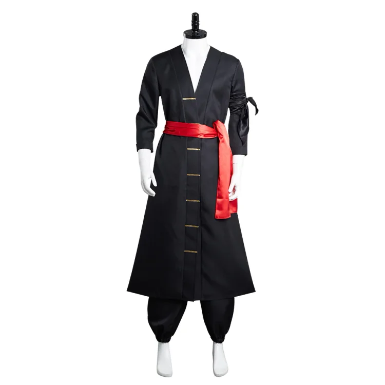 One Piece Wano Country Roronoa Zoro Cosplay Costume Kimono Outfits Halloween Carnival Suit