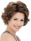Short Curly Hair Split Headgear Wig