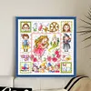 Sleeping Beauty-14CT Stamped Cross Stitch Egyptian Cotton 30*30cm/11.81*11.81in tapestrymarket