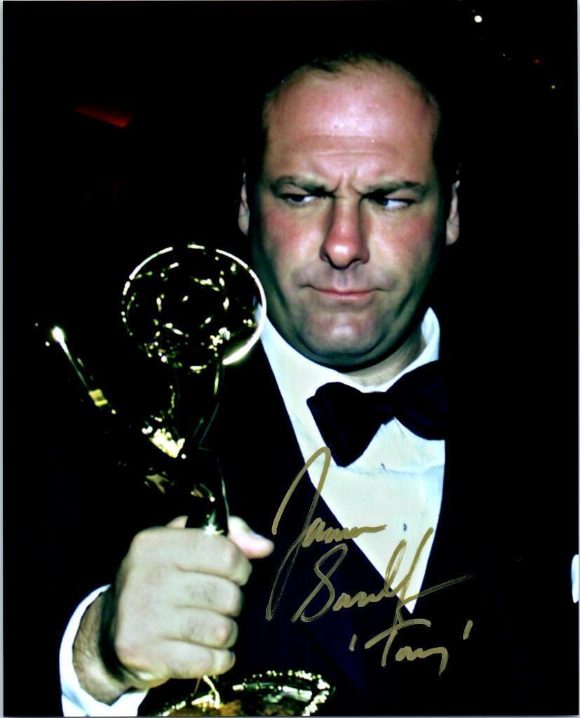 James Gandolfini autographed 8x10 Photo Poster painting Really nice signed Photo Poster painting and COA