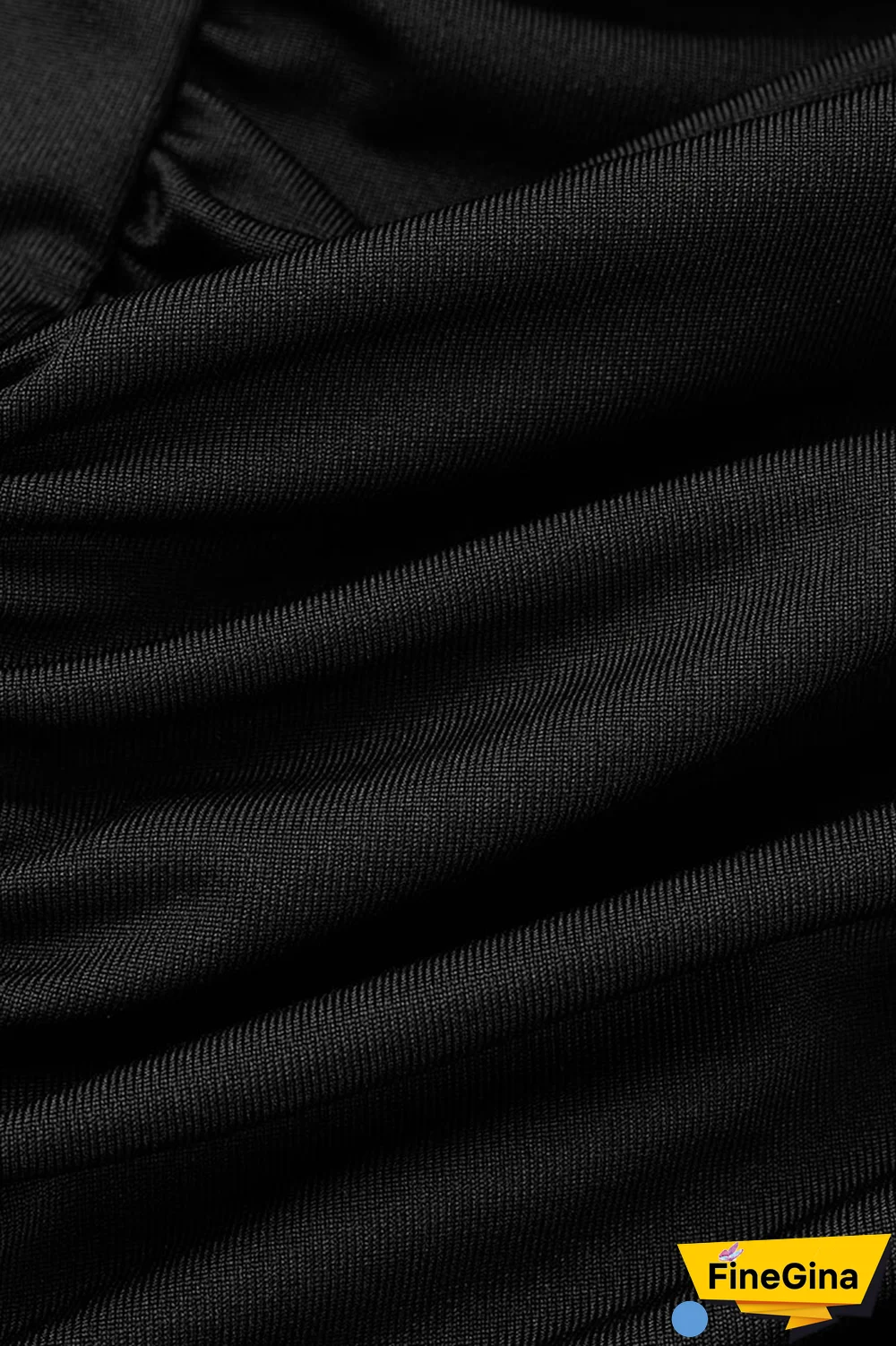 Blue Sexy Solid Fold Turndown Collar Pencil Skirt Dresses