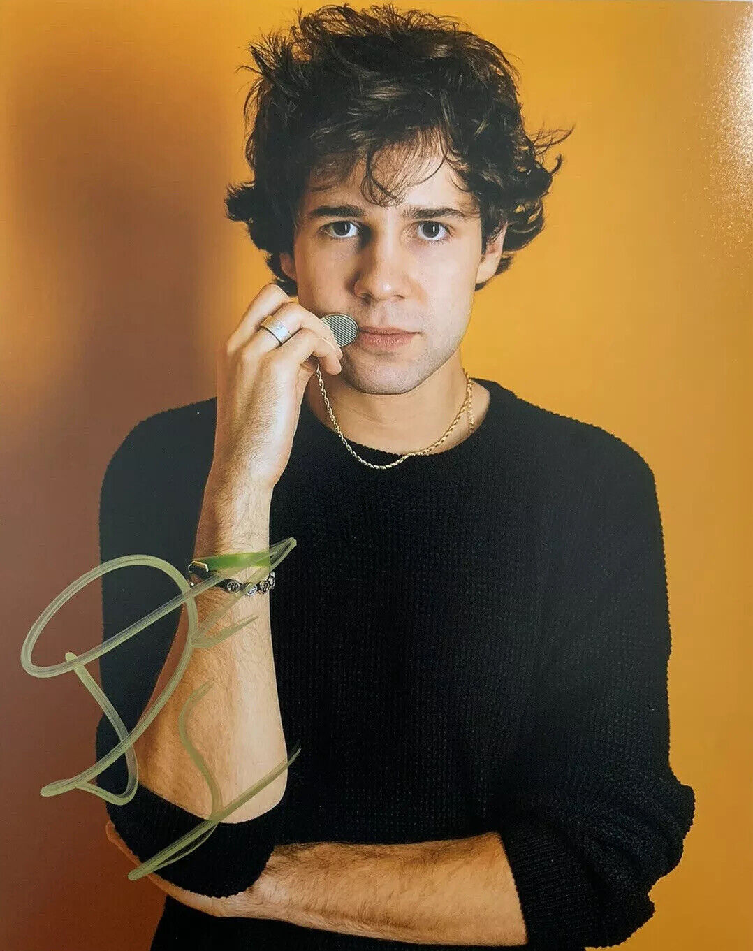 DAVID DOBRIK HAND SIGNED 8x10 Photo Poster painting YOUTUBER VLOGGER AUTOGRAPHED RARE AUTHENTIC
