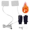 USB Heating Film Electric Foot Warmer 5V Graphene Heated Mat Foldable for Winter
