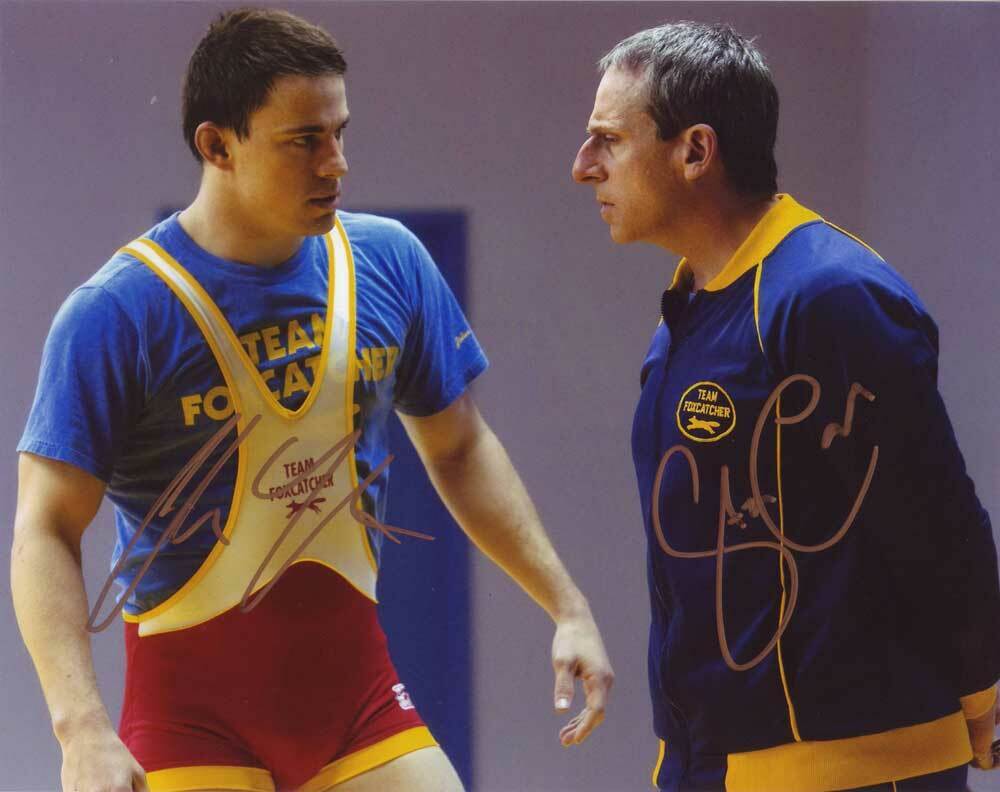 Foxcatcher In-person AUTHENTIC Autographed Cast Photo Poster painting SHA #66504