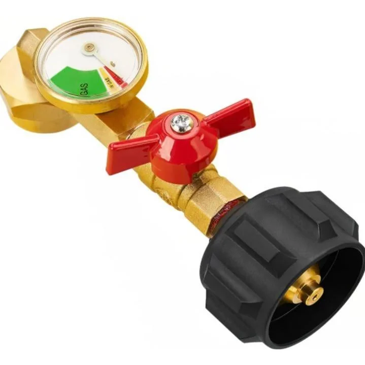 🔥Hot sale 50% off🌟Top-Rated Propane Refill Elbow Adapter with Tank Gauge