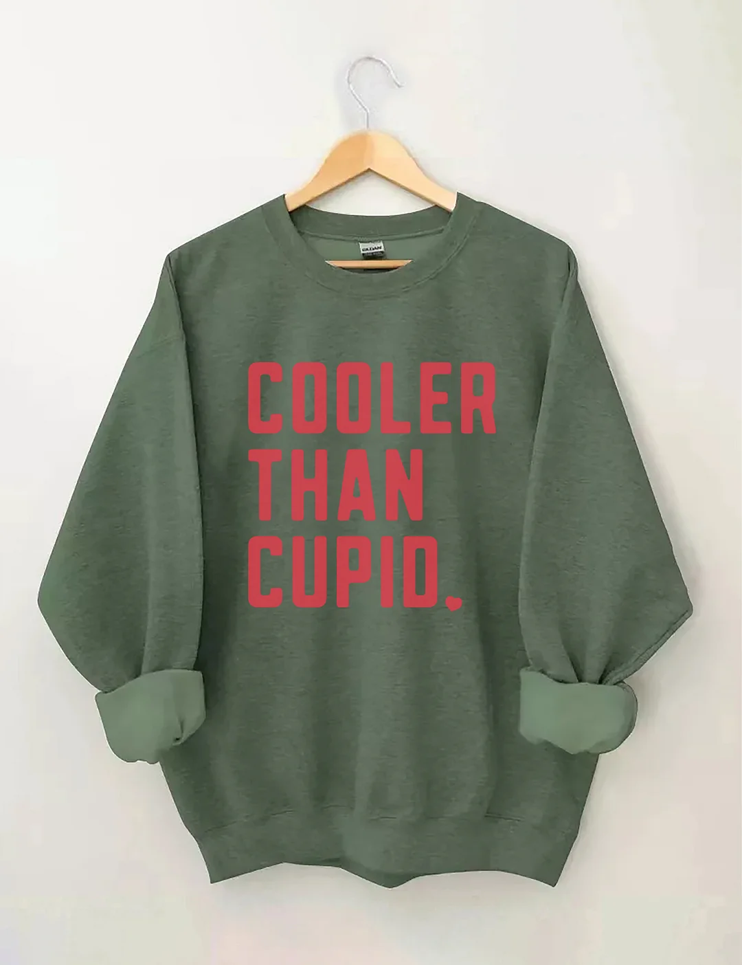 Cooler Than Cupid Valentine's Day Sweatshirt