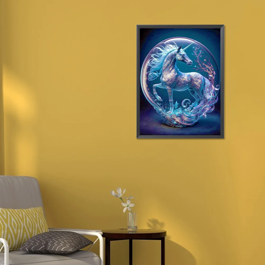 Diamond Painting - Full Round Drill - Unicorn(Canvas|30*40cm)