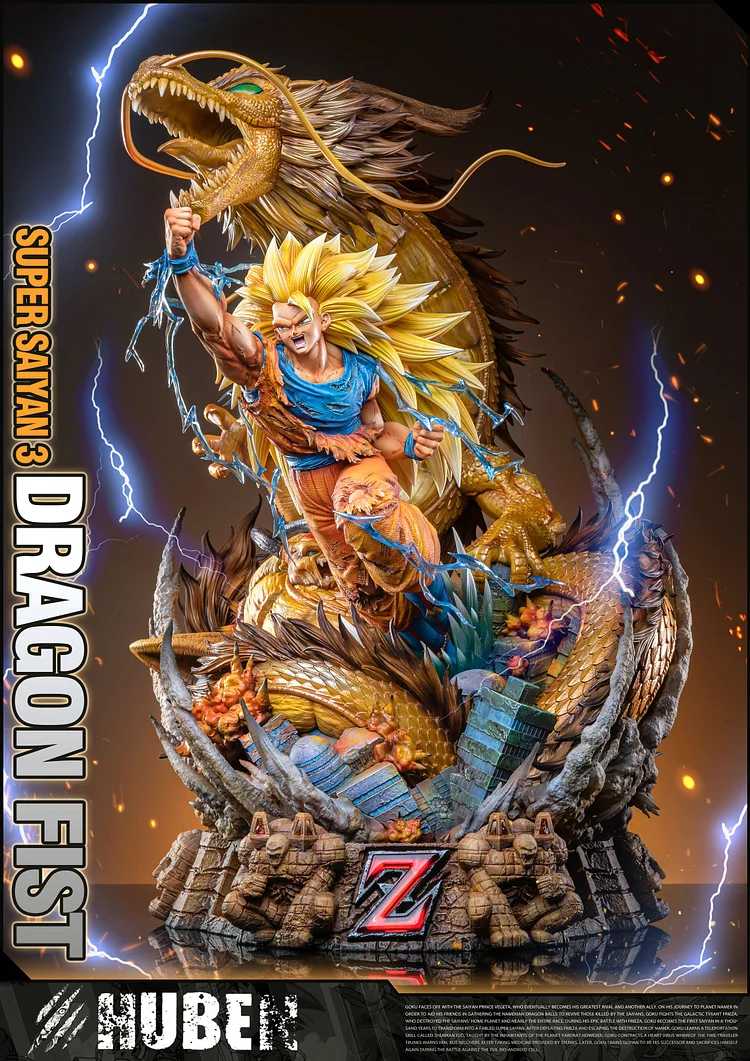 PRE-ORDER HU BEN Studio - Dragon Ball Super Saiyan 3 Son Goku 1/6