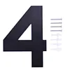 17cm Solar Lighted House Numbers IP44 Waterproof Light Up LED Address Signs