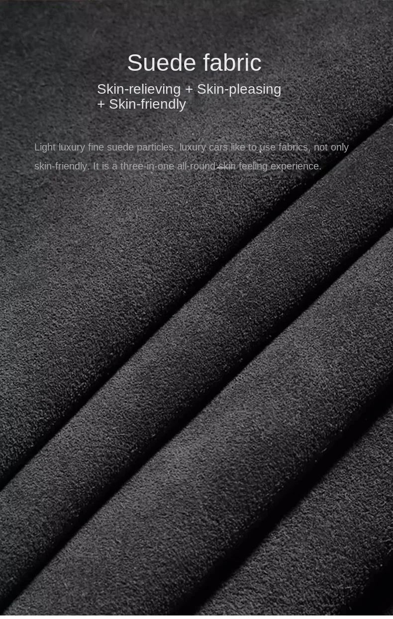 Car suede waist and neck cushion