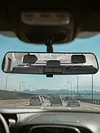 10 Inch Inner Mirror Black Auto Inside Rearview Mirror ABS Glass Car Accessories