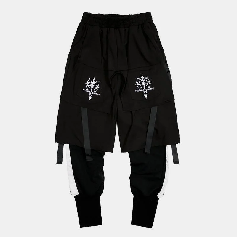 Embroidery Hiphop Pants