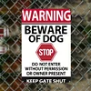 Beware of Dog - Vintage Metal Signs(12*16Inch)